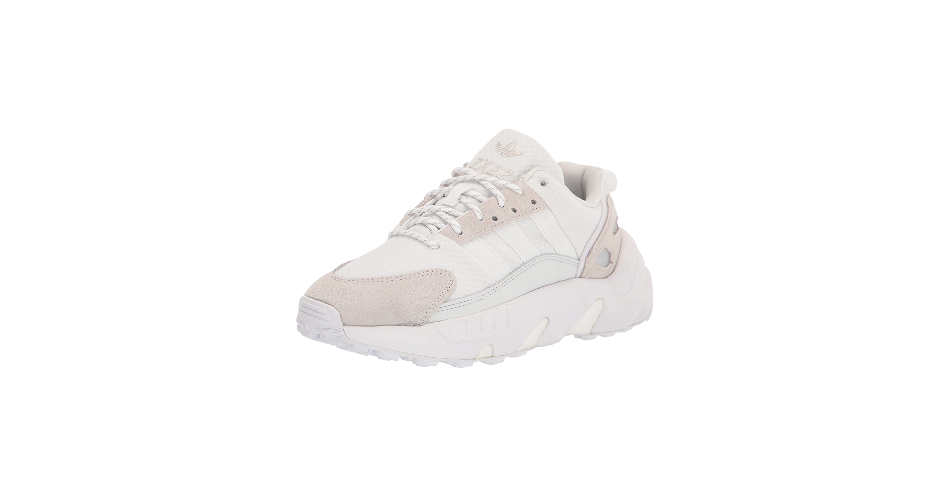 Amazon.com | Adidas Originals Mens ZX 22 Boost Off White/White