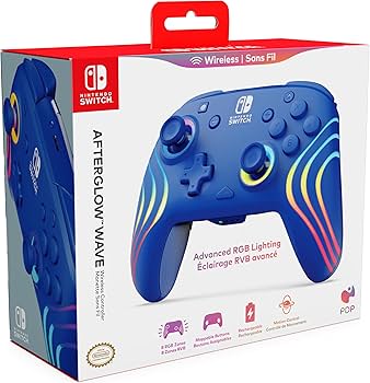 Amazon.com: PDP Gaming Afterglow Wave Wireless Nintendo Switch Pro
