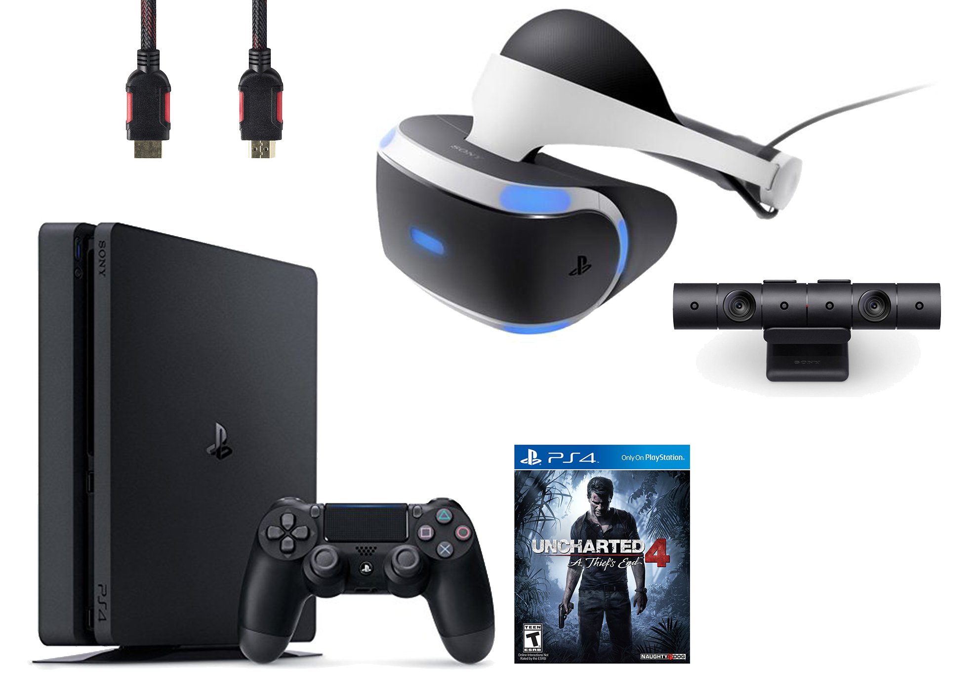 Amazon.com: PlayStation VR Bundle 4 Items:VR Headset,PlayStation