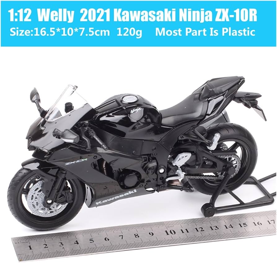 Amazon | ミニダイキャストカー に適合する カワサキニンジャ ZX-10R