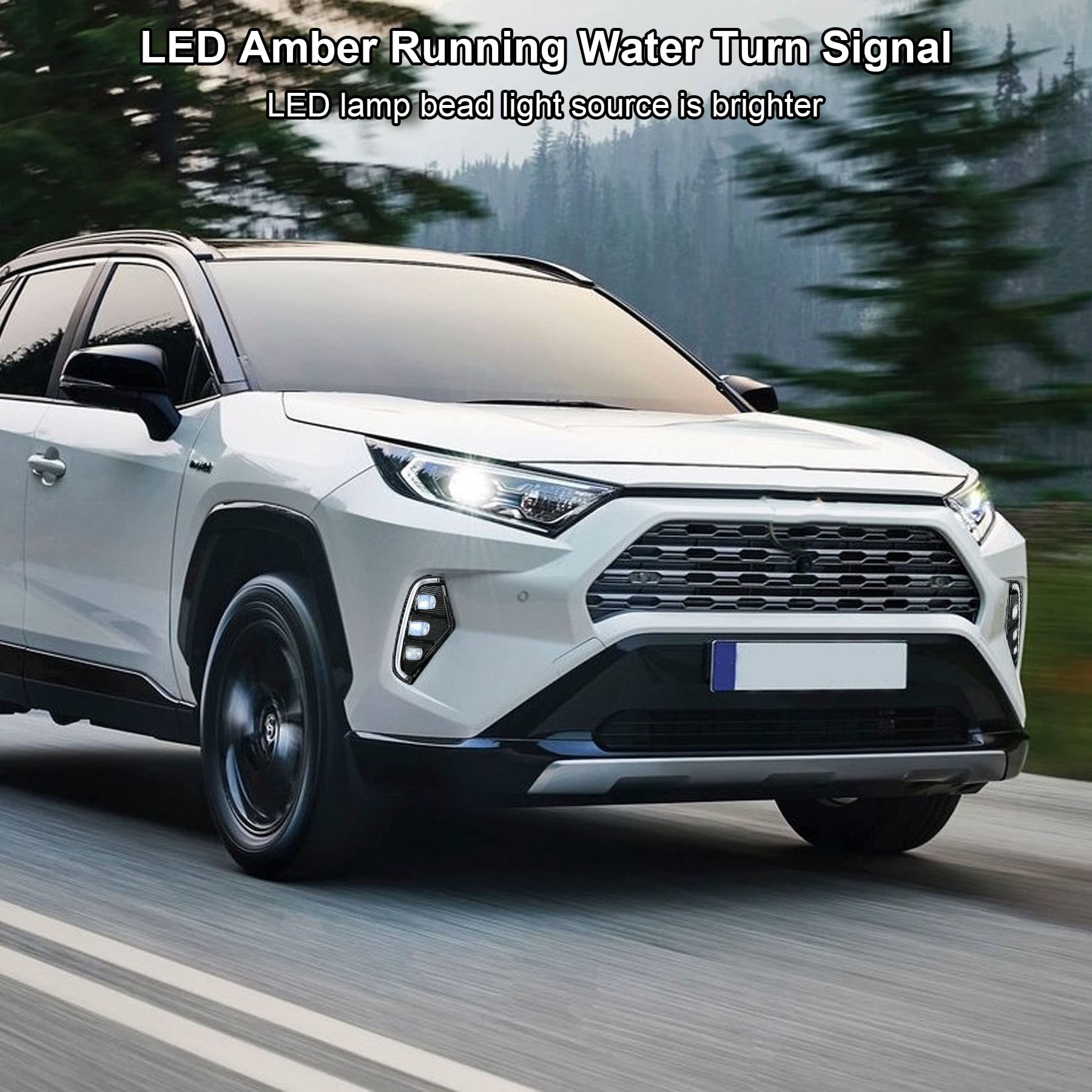 Amazon | LED デイタイム ランニングライト トヨタ RAV4 2019 2020