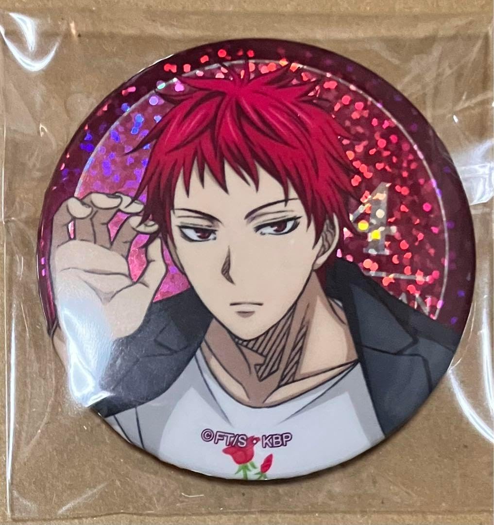 黒子のバスケ ホログラム缶バッジ 赤司征十郎 赤司征十郎 ホログラム