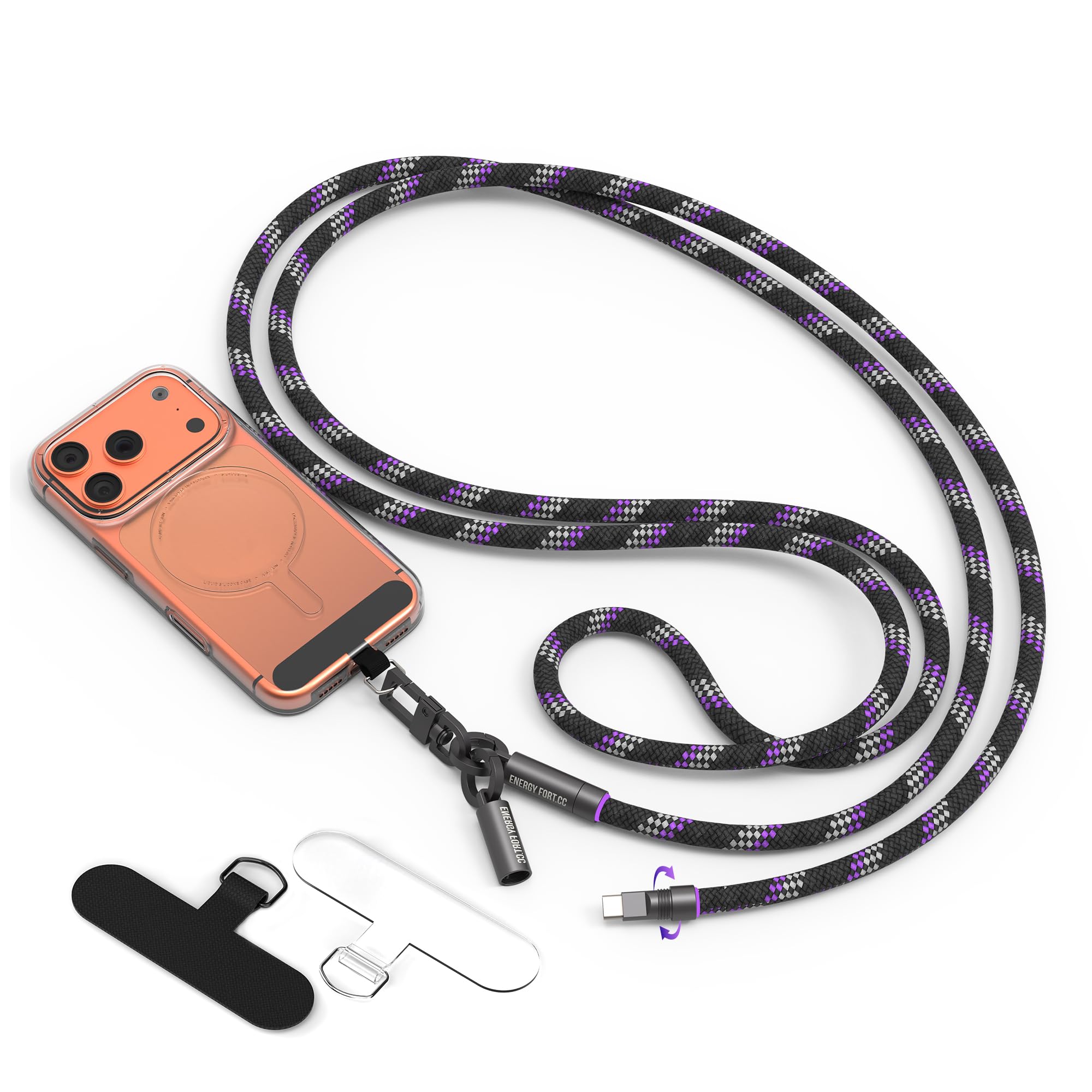 Amazon.co.jp: [Sikai] スマホストラップ 240W USB C ケーブル 2-in-1