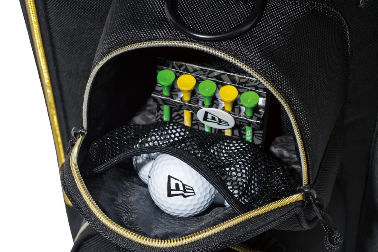 Amazon | [ニューエラ] キャディーバッグ GF CART CADDIE BAG BLACK