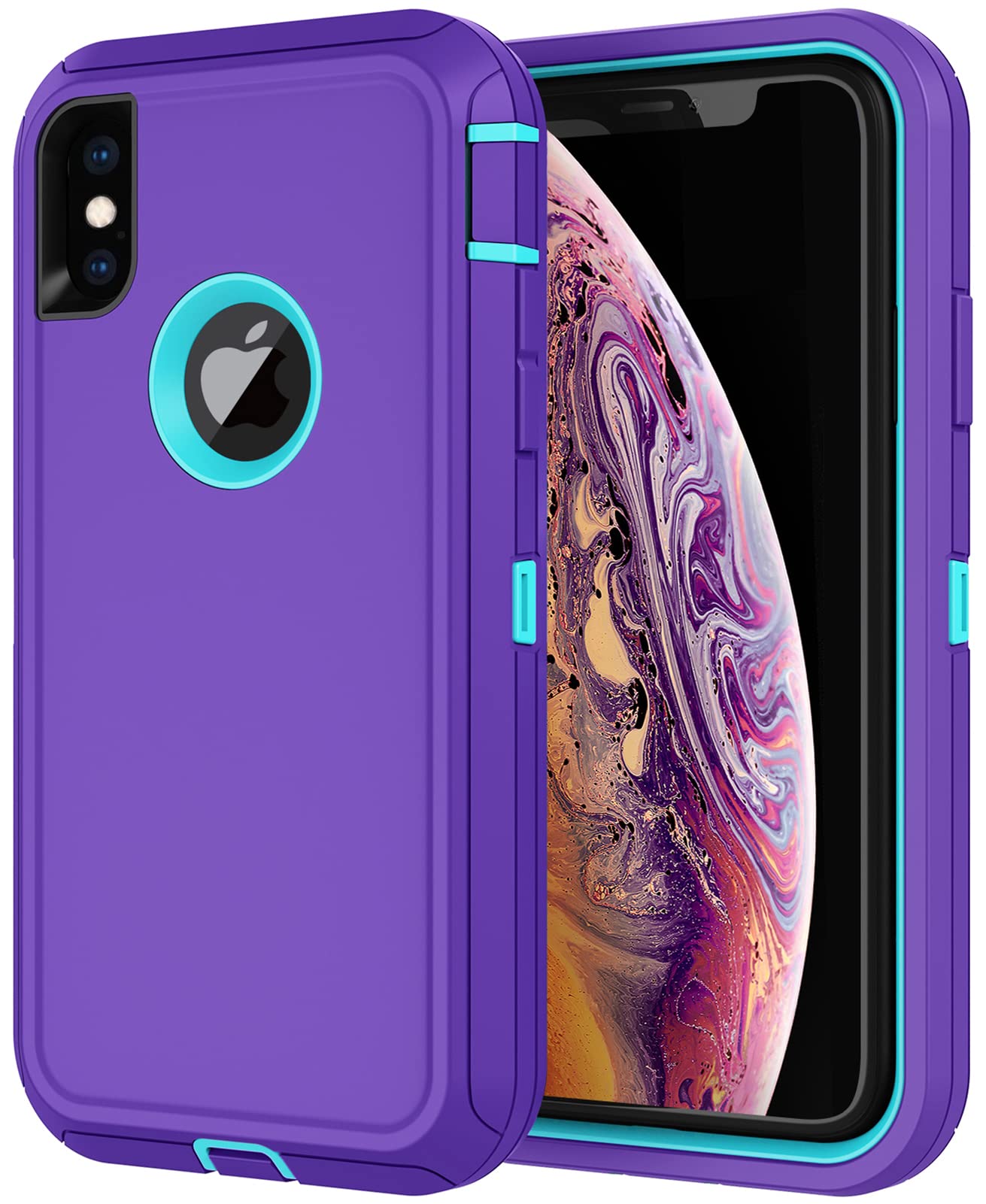 Amazon.com: Annymall for iPhone X Case,iPhone Xs Case with Screen