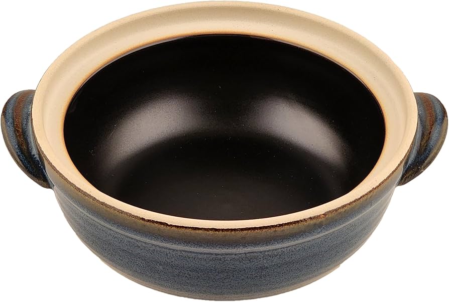 Amazon.com: Lake Tian Ceramic/Clay Cooking Pot, Japanese Donabe