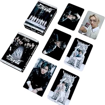 Amazon.com: KPOPBP Stray Kids Giant Album Photocards 55 PCS Lomo