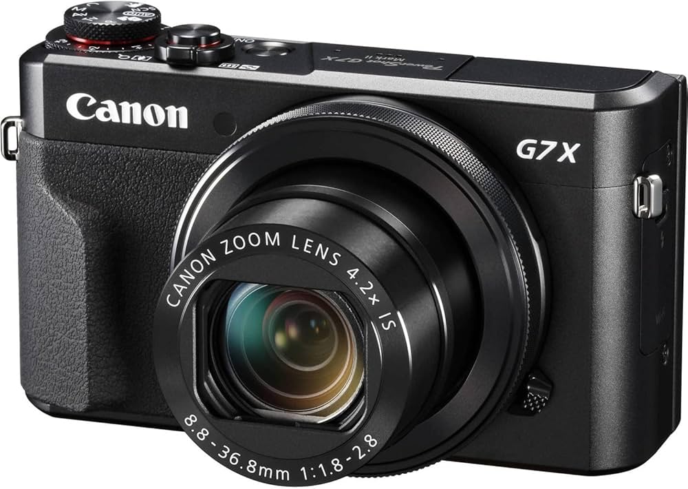 Amazon | 【整備済み品】 Canon PowerShot G7 X Mark II (ブラック