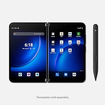 Amazon.com: Microsoft Surface Duo 2 5G 128GB (Unlocked) - Obsidian