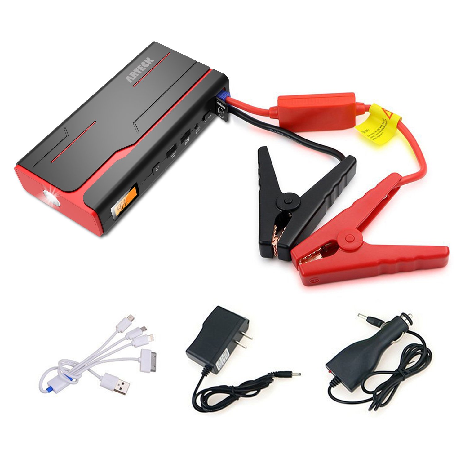 Amazon | Arteck ジャンプスターター 12V車用エンジンスターター