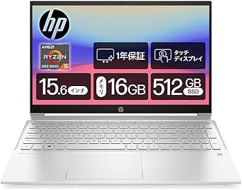Amazon | HP ノートパソコン Pavilion 15-eh IPS液晶 タッチパネル