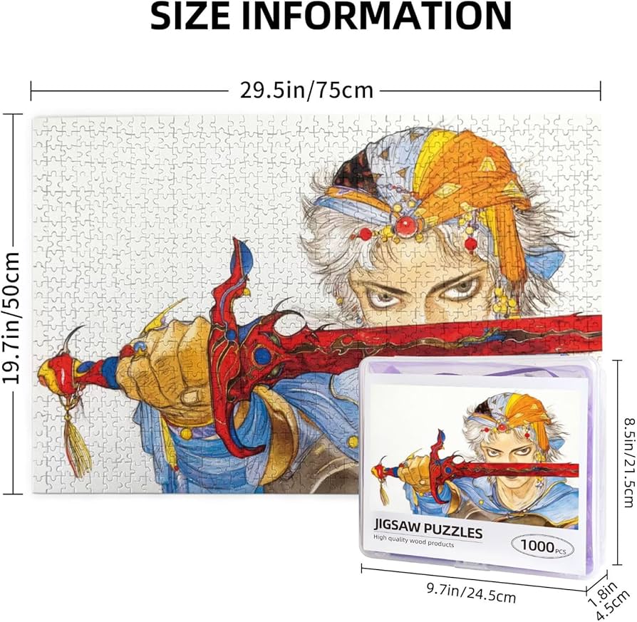 Amazon | 天野喜孝図 ジグソーパズル 1000ピース パズル 知育 脳トレ