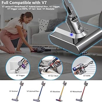 Amazon.com: FLYLINKTECH V7 Battery Replacement 6000mAh Li-ion