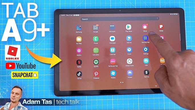 Amazon.com : SAMSUNG Galaxy Tab A9+ (128GB, 8GB) 11.0