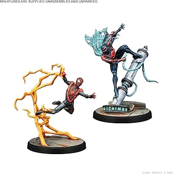 Amazon.com: Asmodee Marvel: Crisis Protocol Prowler, Spider-Man