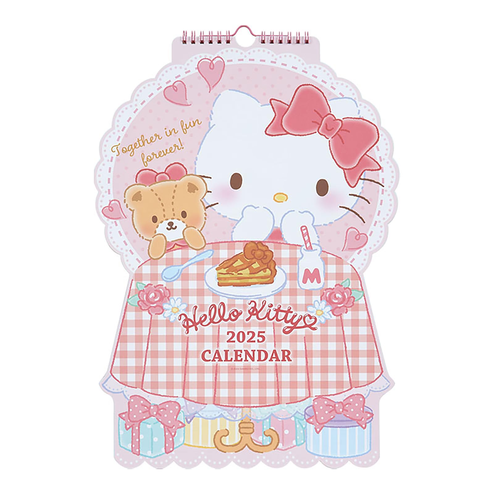 Amazon.co.jp: サンリオ(SANRIO) ダイカットカレンダー 2025年 ハロー