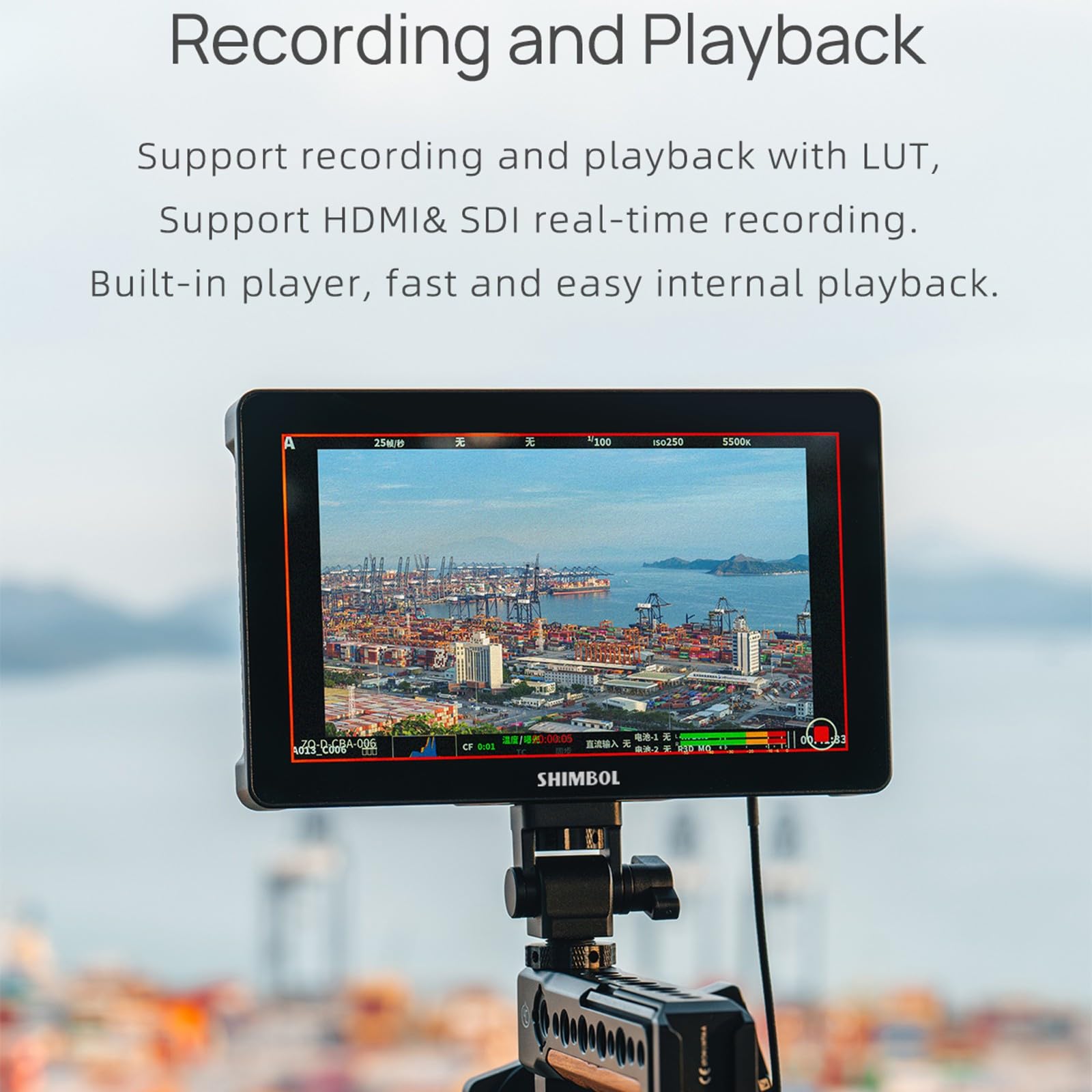 Amazon | Shimbol Memory 7 Pro 7インチ タッチスクリーン 4K HDMI/3G