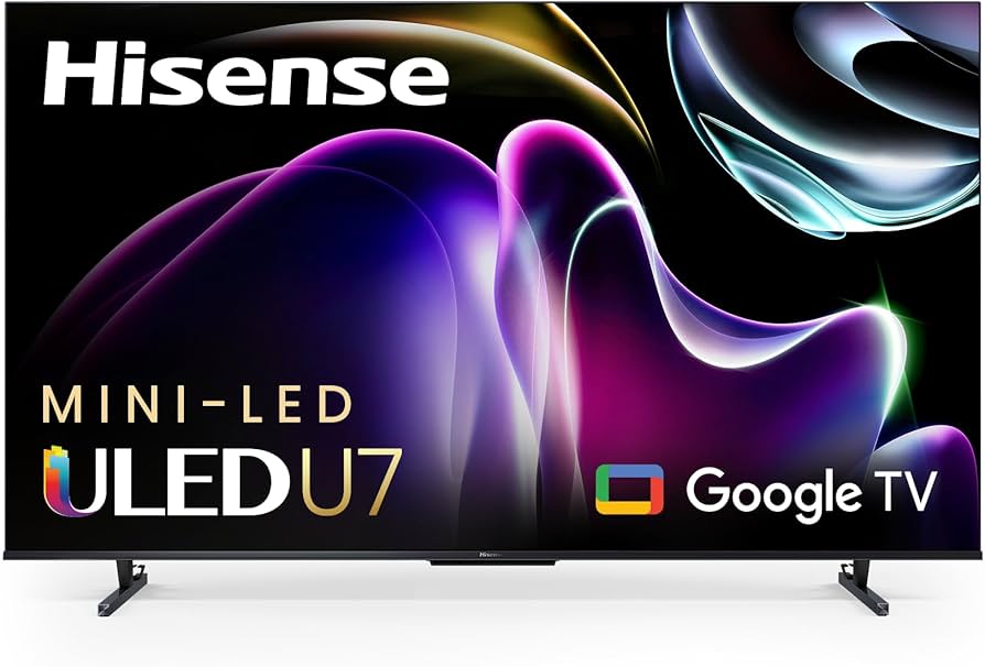 ジャンク品 Hisense 65V型 液晶テレビ U7N 液晶割れ ジャンク品