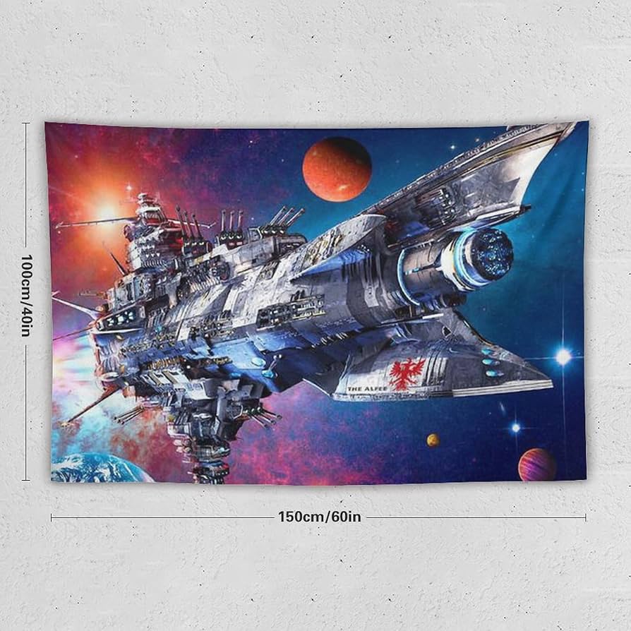 Amazon.co.jp: 宇宙戦艦ヤマト (19) タペストリー ポスター 壁掛け絵画