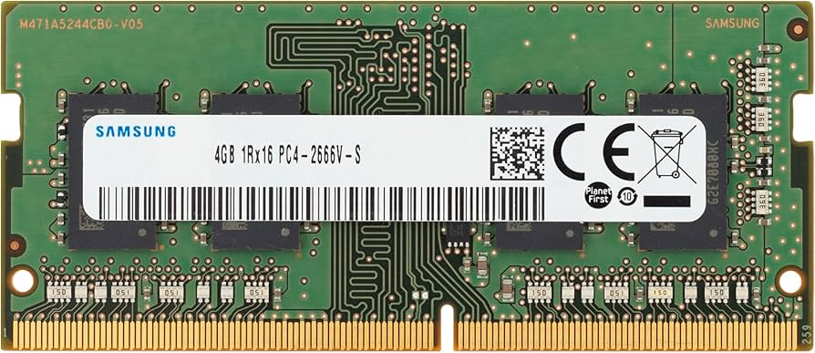 Samsung 4GB DDR4 2666MHz PC4-21300 (PC4-2666V) CL19 SODIMM 1Rx16