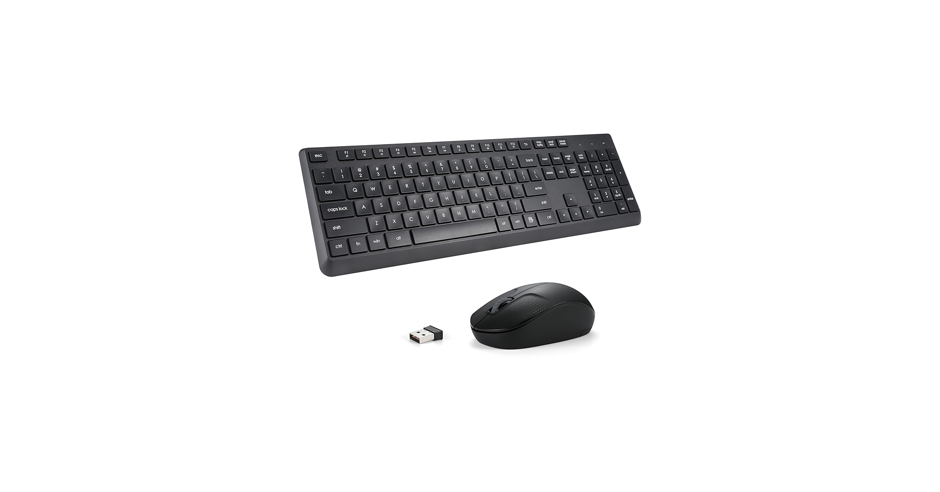 Amazon.com: Wireless Keyboard and Mouse Combo for Windows, 2.4G