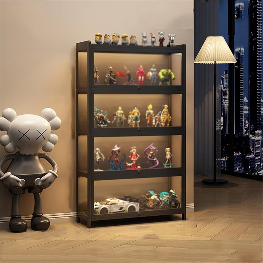 Amazon.co.jp: Pounjsd コレクションケース ガラスケース フィギュア