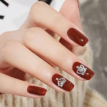 Amazon.co.jp: ネイルパーツ 王冠 36個セット 3D 立体 可愛い キラキラ