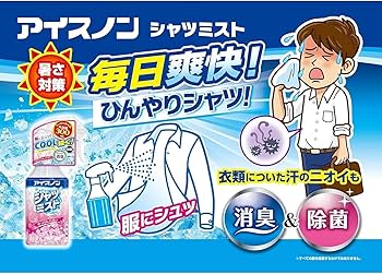 Amazon.co.jp: アイスノン シャツミスト せっけんの香り 大容量