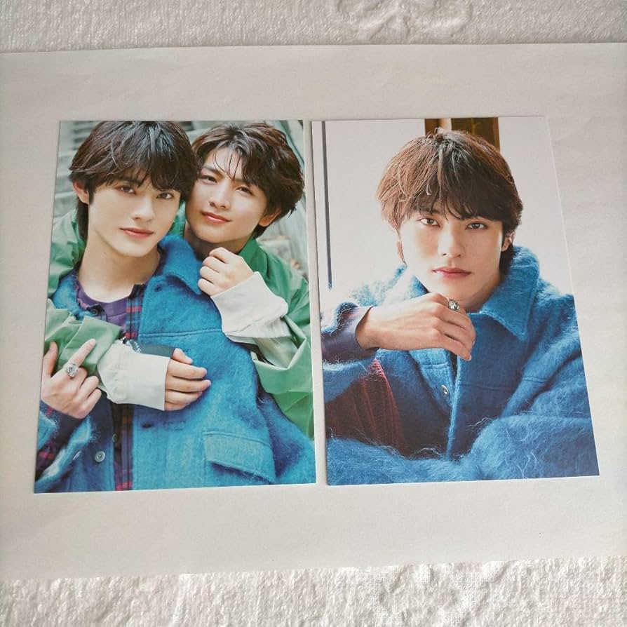 Amazon.co.jp: 前田拳太郎＆柏木悠 ポストカード TVガイドdan 2枚君に