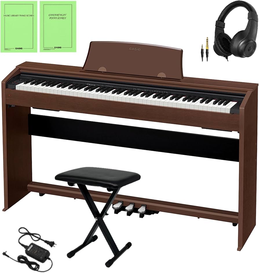 Amazon.co.jp: 【ピアノ椅子＆ヘッドホン＆楽譜集セット】CASIO カシオ