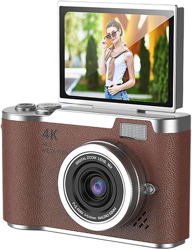 Amazon | 4K デジカメ スマホに送れる デジタルカメラ 4800万画素