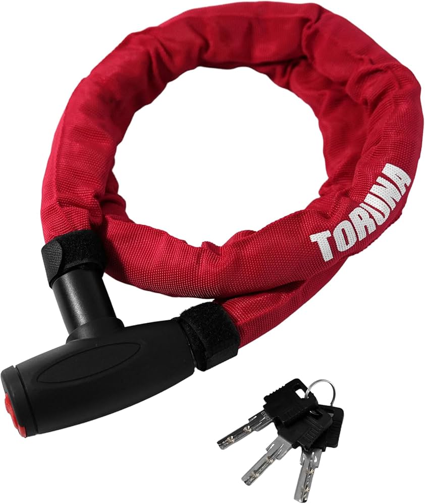 Amazon | とるな バイク用 ワイヤーロック 極太スチールジョイント