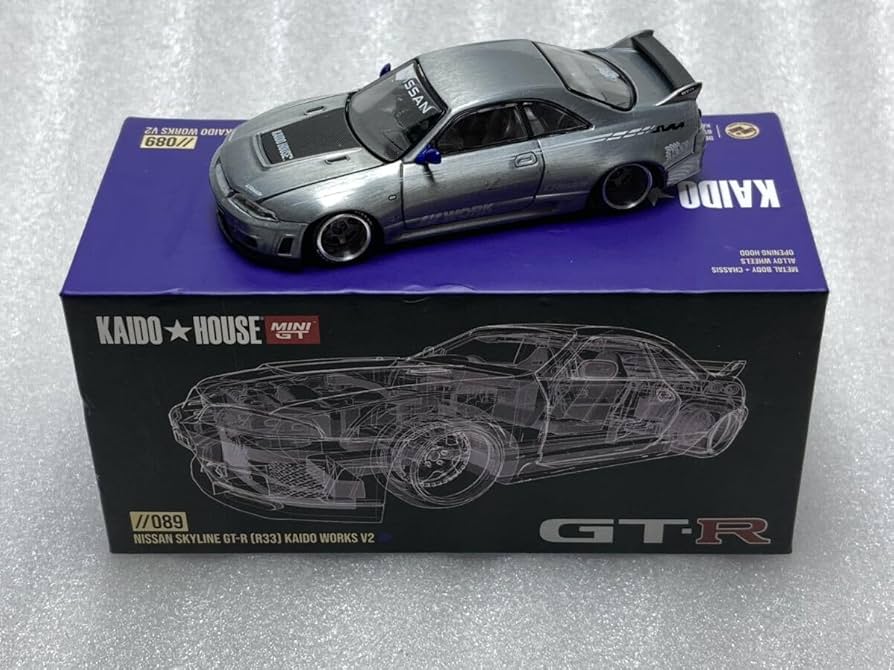 Amazon.co.jp: MINI GT 1/64 KAIDO HOUSE チェイスカー スカイライン