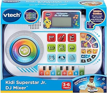 Amazon.com: VTech Kidi Superstar Jr. DJ Mixer : Toys & Games
