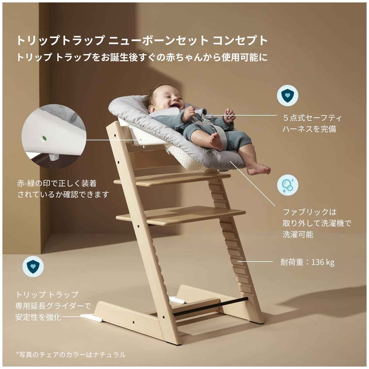 Amazon | Stokke(ストッケ)【公式】【セット商品】新生児~6ヵ月 ベビー