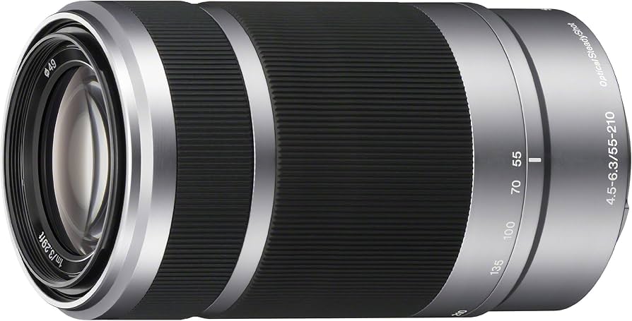 Amazon.com : Sony E 55-210mm F4.5-6.3 OSS Lens for Sony E-Mount