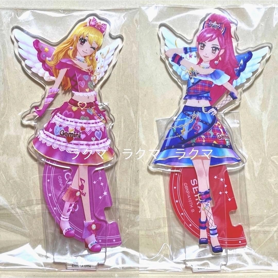 Amazon.co.jp: アイカツ アクリルスタンド 星宮いちご 音城セイラ