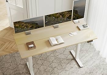 Amazon | Claiks 昇降デスク 初心者向け スタンディングデスク 電動