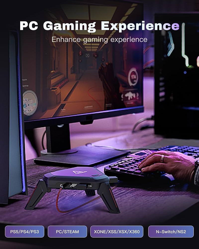 Amazon.co.jp: AIMZENIX モンスターキーボード&マウスアダプター PS5