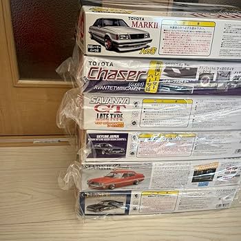 Amazon | 車プラモデル 6点セット フジミ模型 チェイサー スカイライン