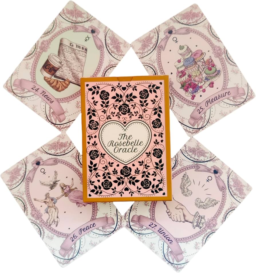 Amazon.co.jp: ローズベルオラクルカード, 65枚入り, ロマンチックな