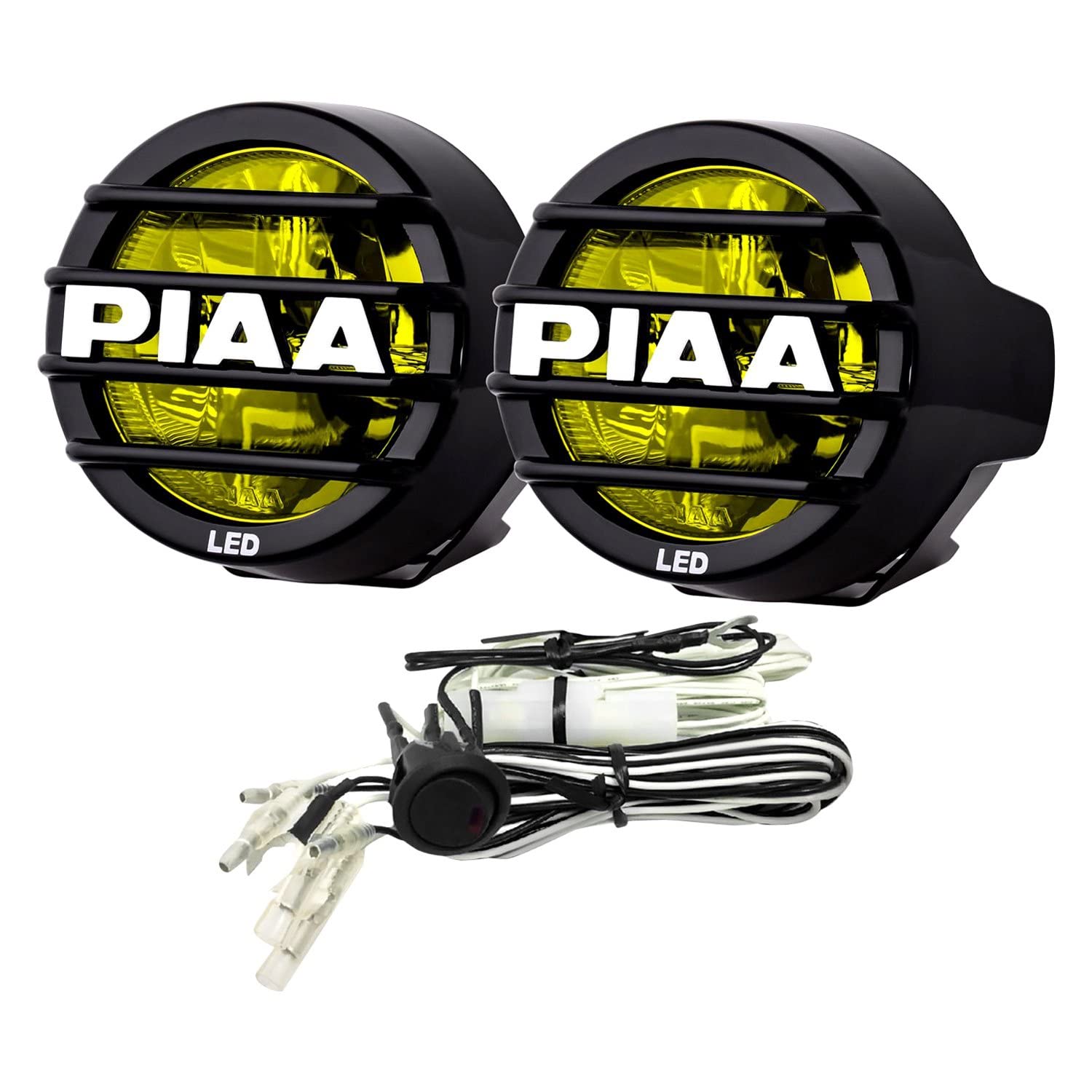 Amazon | Piaa 22-05370 LP530 イエロー 3.5インチ SAE 準拠 LED