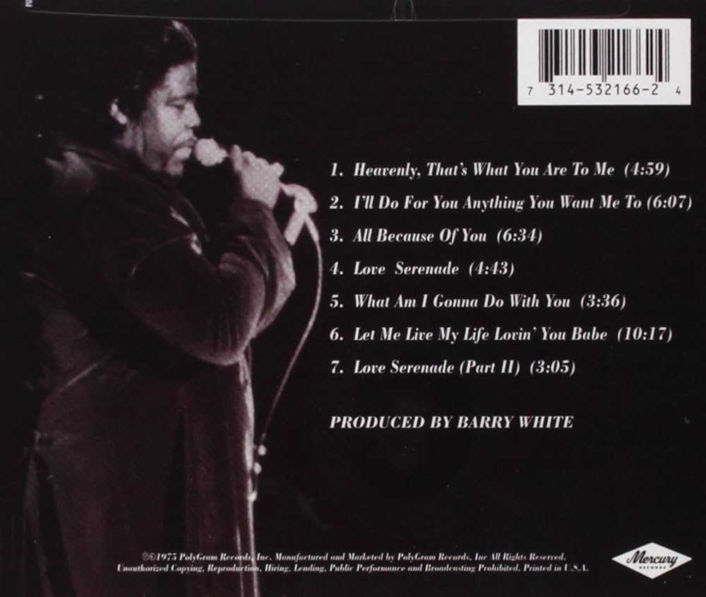 Barry White - Just Another Way To Say I Love You - Amazon.com Music