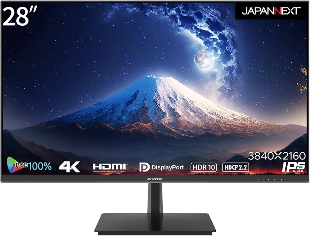 Amazon.co.jp: JAPANNEXT 28インチ モニター 4K UHD 3840x2160解像度