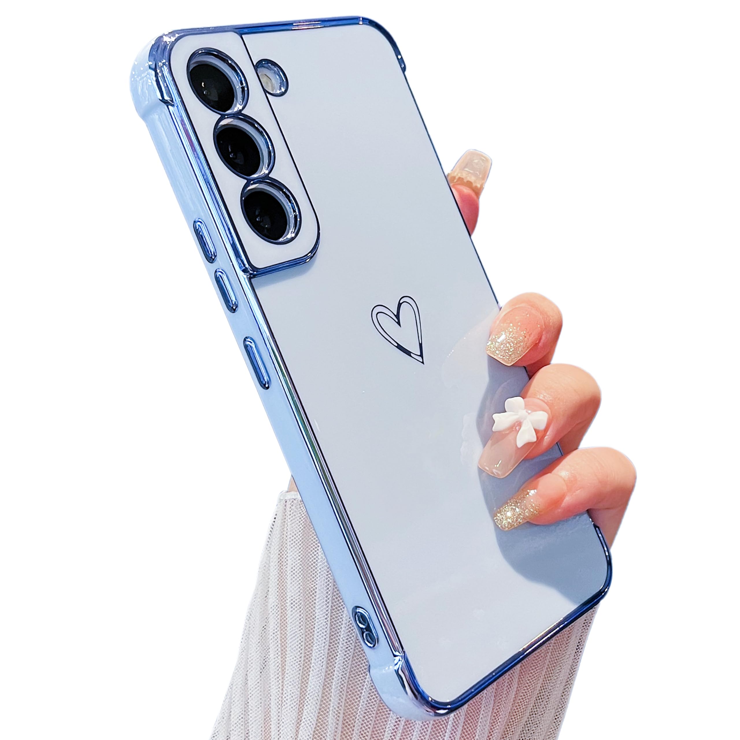 Amazon.co.jp: ZTOFERA Samsung Galaxy S22 5G用 ハートケース