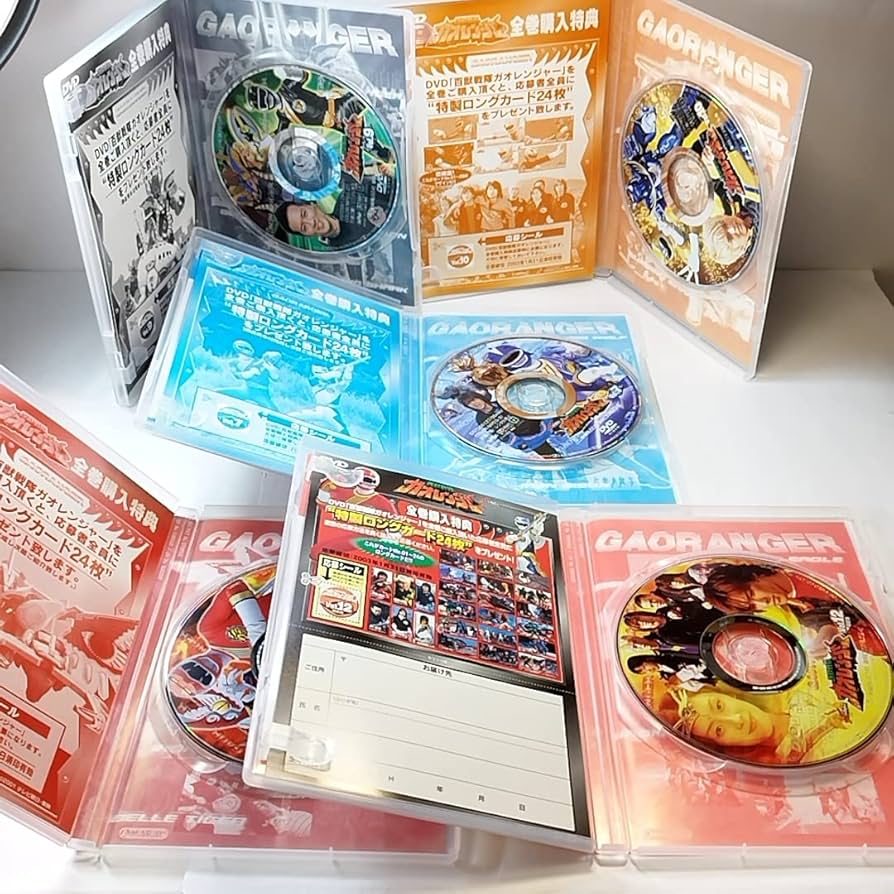 Amazon.co.jp: DVD 百獣戦隊 ガオレンジャー 1～12巻 全12巻 セット