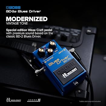 Amazon.com: BOSS BD-2W Blues Driver | Premium Waza Craft Guitar