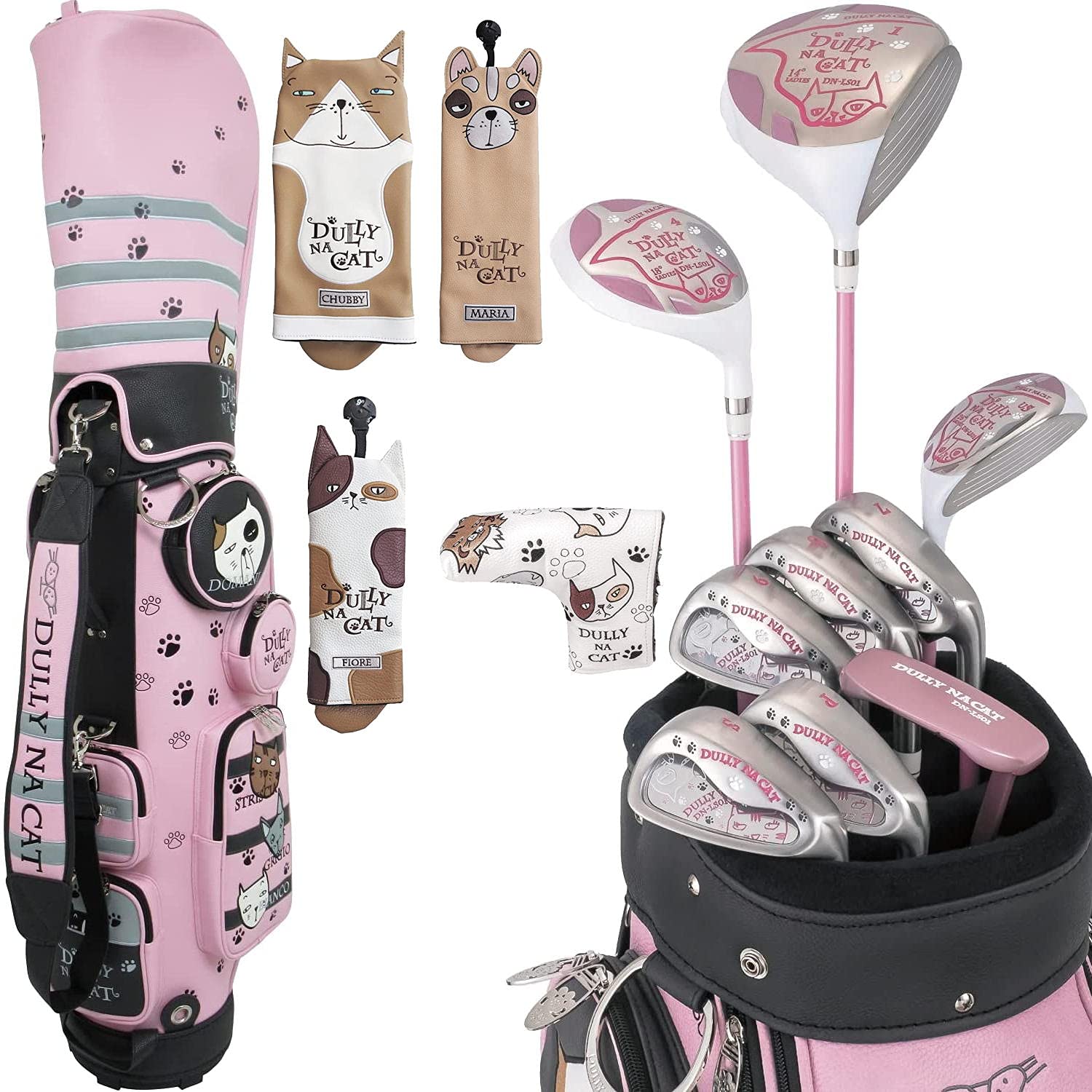 Amazon.co.jp: ダリーナキャット レディース クラブ 9本セット