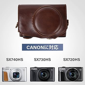 Amazon | kinokoo PowerShot SX720 HS / SX730 / SX740 用カメラケース