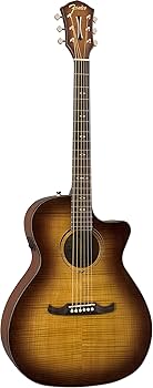 Amazon.com: Fender FA-345CE Flame Maple Top Auditorium Acoustic